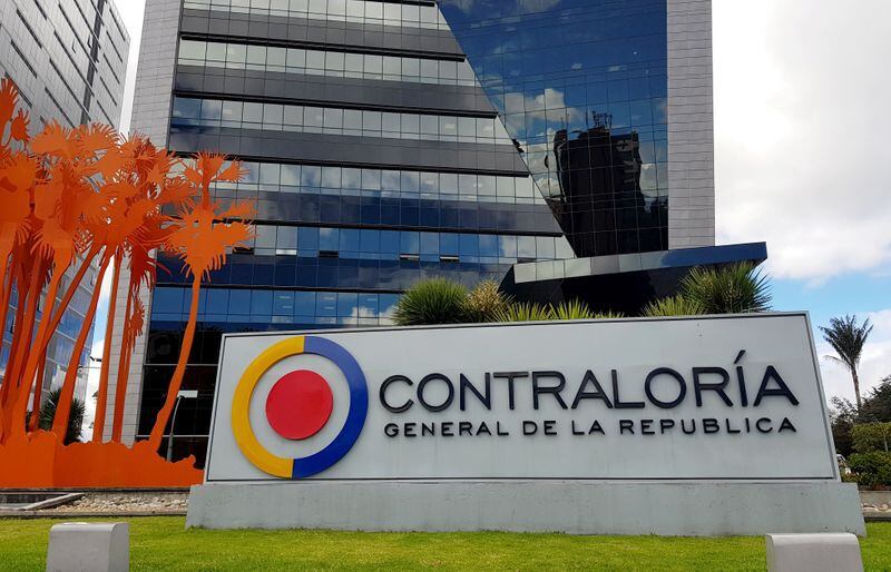 Foto de archivo. Fachada del edificio en donde funciona la Contraloría General en Bogotá, Colombia, 19 de julio, 2019.  REUTERS/Luis Jaime Acosta