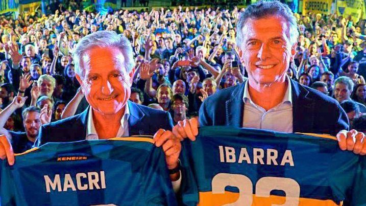 Andrés Ibarra y Mauricio Macri hablaron sobre la suspensión de las elecciones de Boca Juniors (Foto: @mauriciomacri)