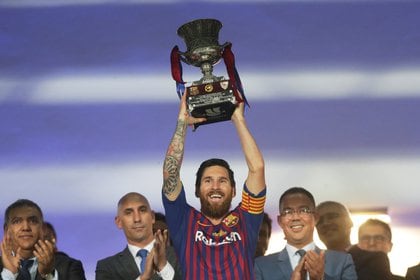 Messi ha ganado 34 títulos con el Barcelona (Reuetrs)