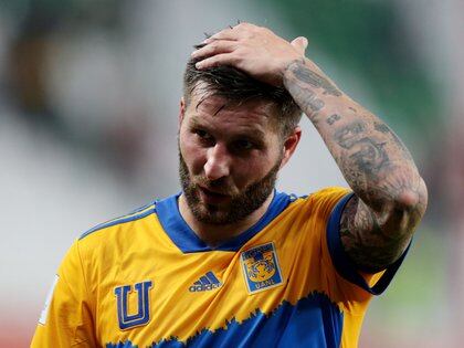 André-Pierre Gignac no ha podido repetir la racha goleadora que lo llevó a ser el máximo anotador en la historia de Tigres (Foto: Mohammed Dabbous/REUTERS)