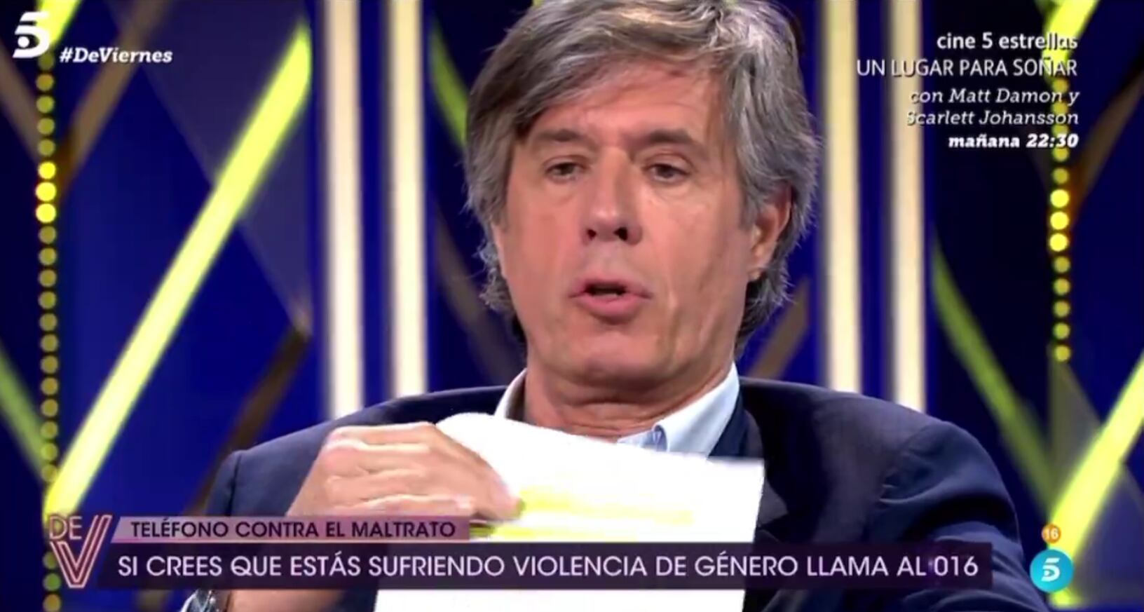 Carlo Costanzia padre ataca a Alessandro Lequio en '¡De Viernes!'