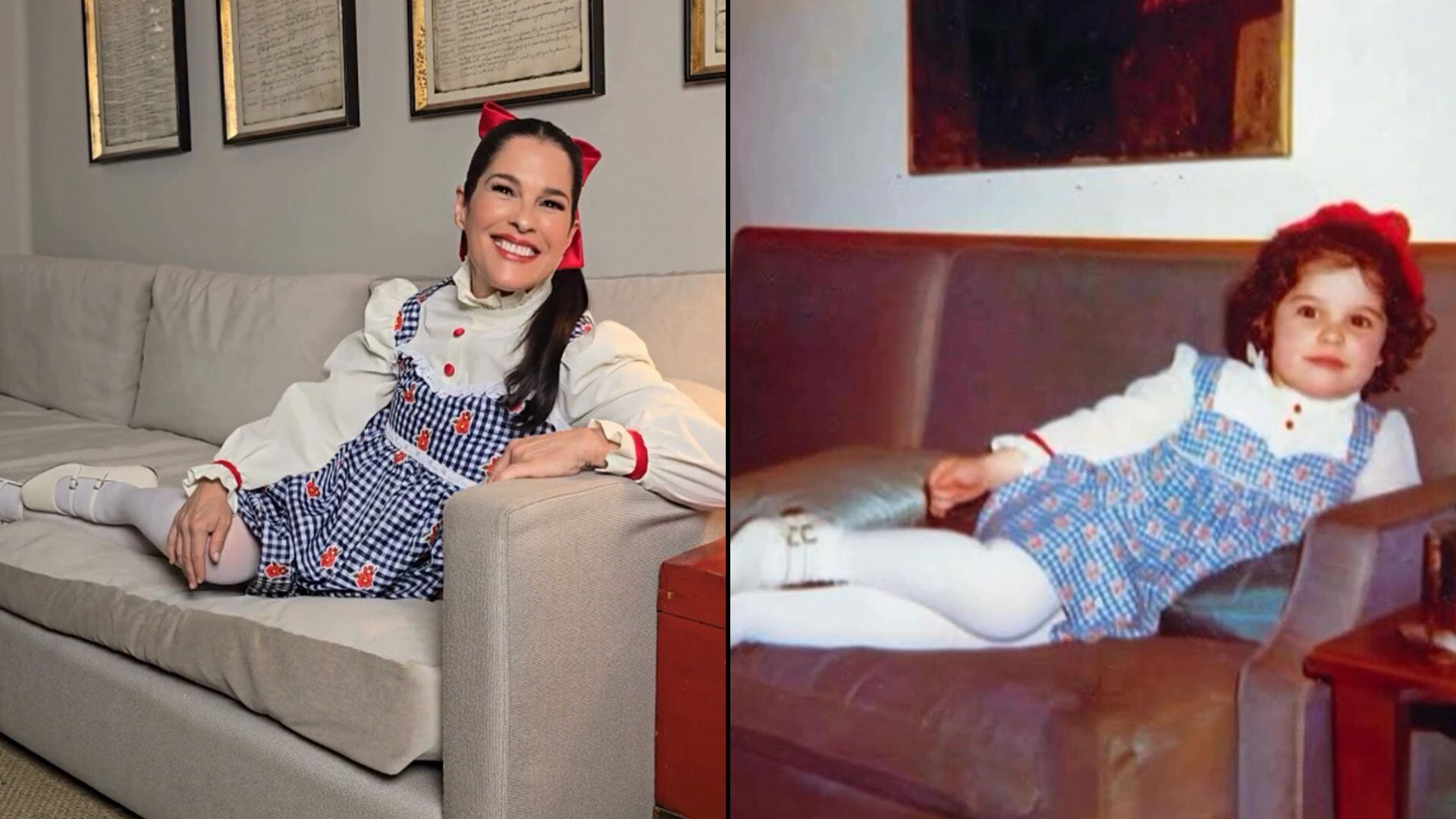 La polémica presentadora de radio se ha hecho viral debido a las burlas y comentarios que mexicanos le han hecho por la recreación de un look cuando ella era niña

Martha Debayle