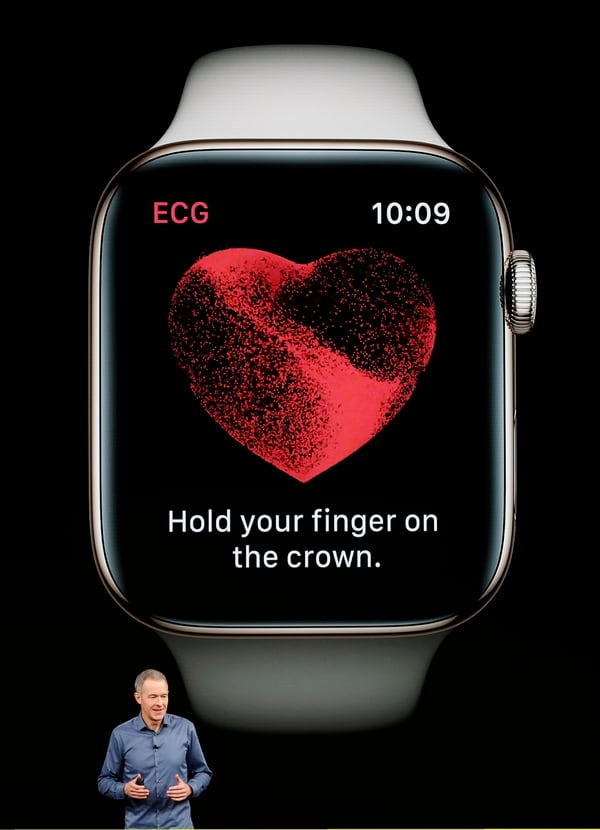 Apple Watch Series 4 realiza electrocardiogramas (Reuters)