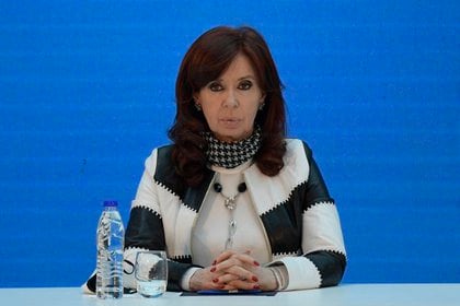 La expresidenta de Argentina Cristina Fernández (2007-2015), actual vicepresidenta. EFE/EPA/Juan Mabromata/Archivo
