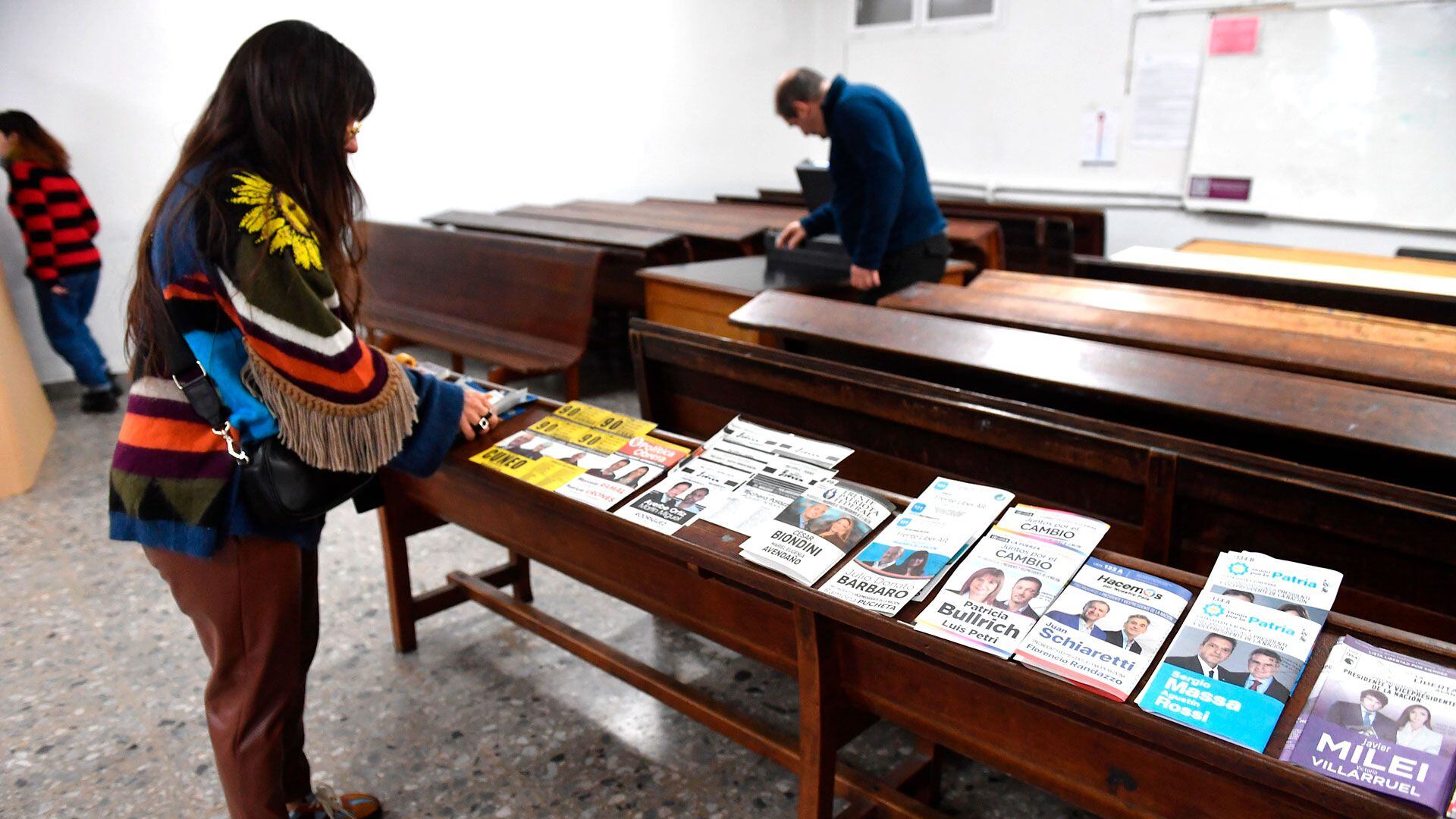 Las mesas de votación abrieron a las 8 de la mañana. (Foto: Maximiliano Luna)