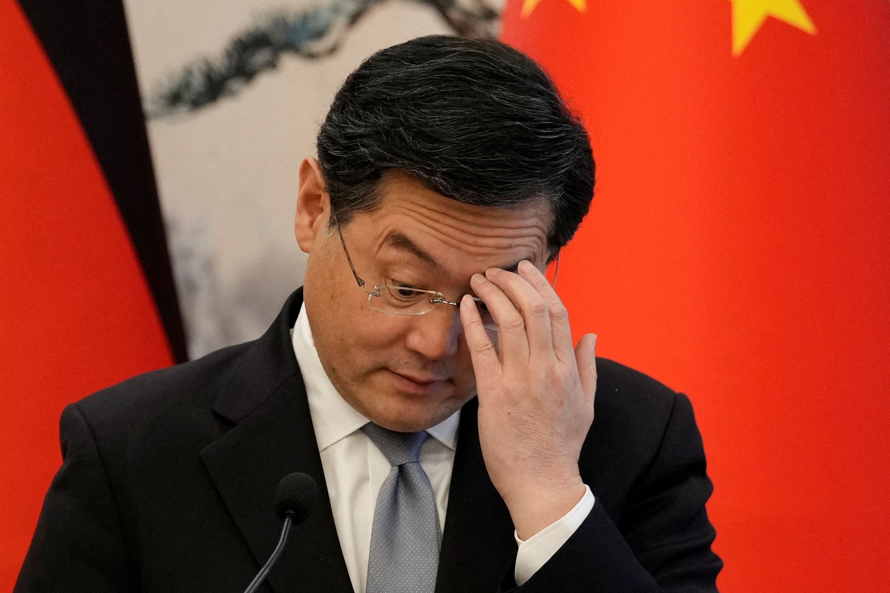 Qin Gang, cesado ministro (via Reuters)