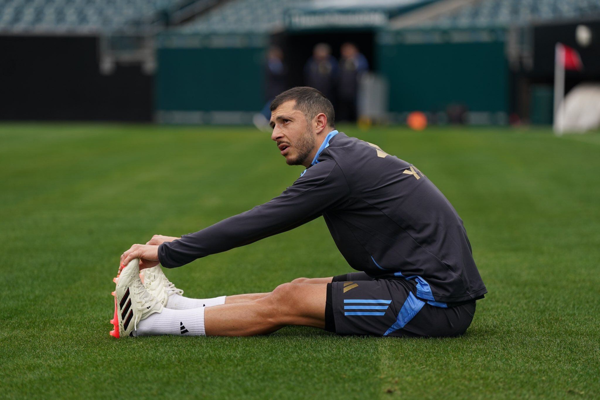 Entrenamiento de la selección argentina