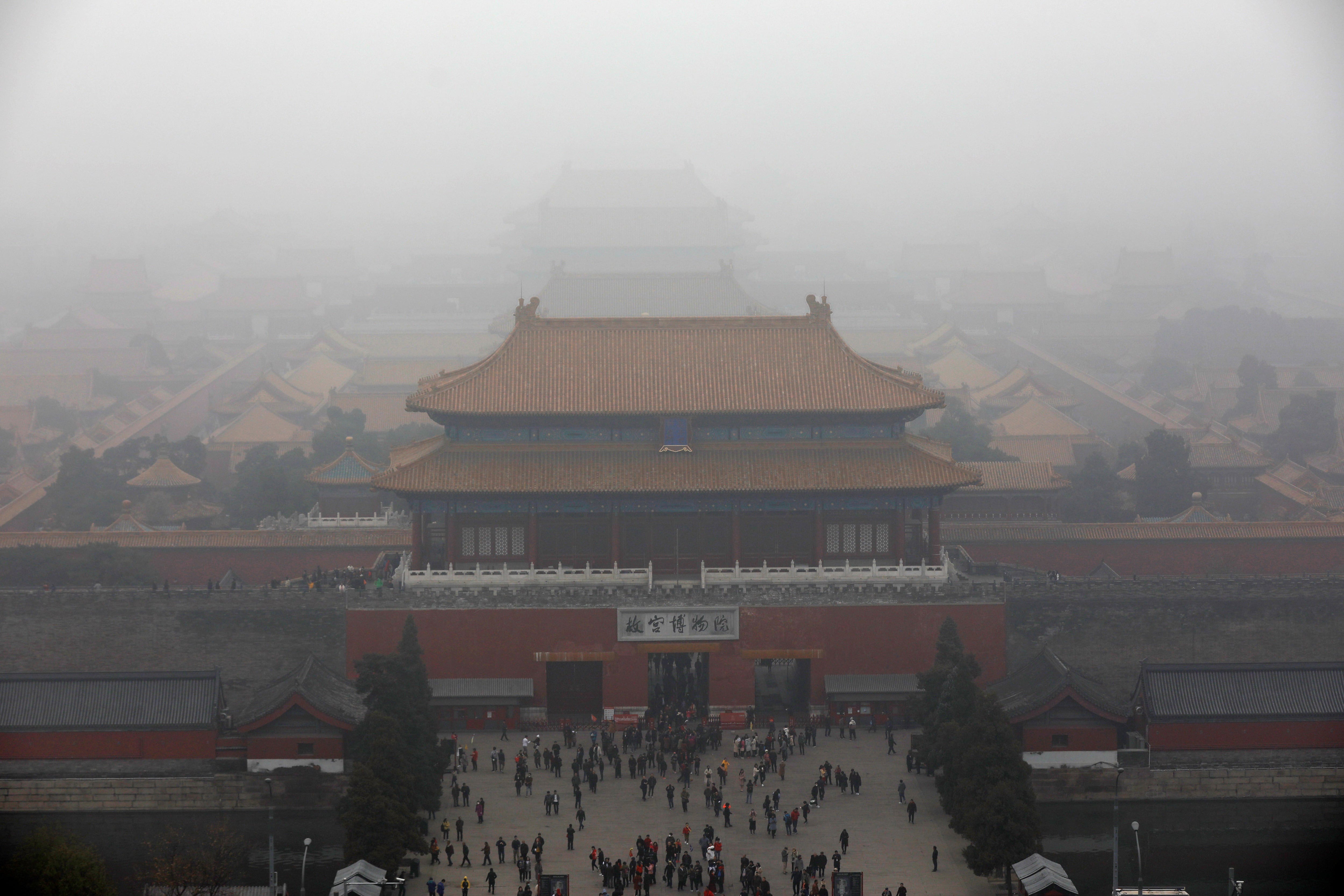 Pekín vivió a finales de octubre las temperaturas más altas registradas desde 1961