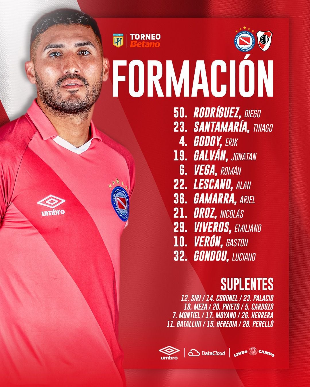 formacion argentinos juniors