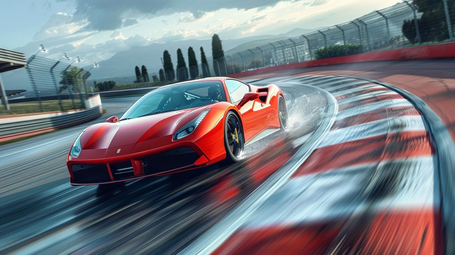 Automovilismo, competencia en pista, velocidad, Ferrari en circuito, pilotos de carreras, adrenalina en cada vuelta. - (Imagen Ilustrativa Infobae)