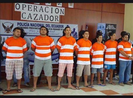 Los Choneros surgieron en la ciudad de Chone en la década de 1990. (Policía Nacional).