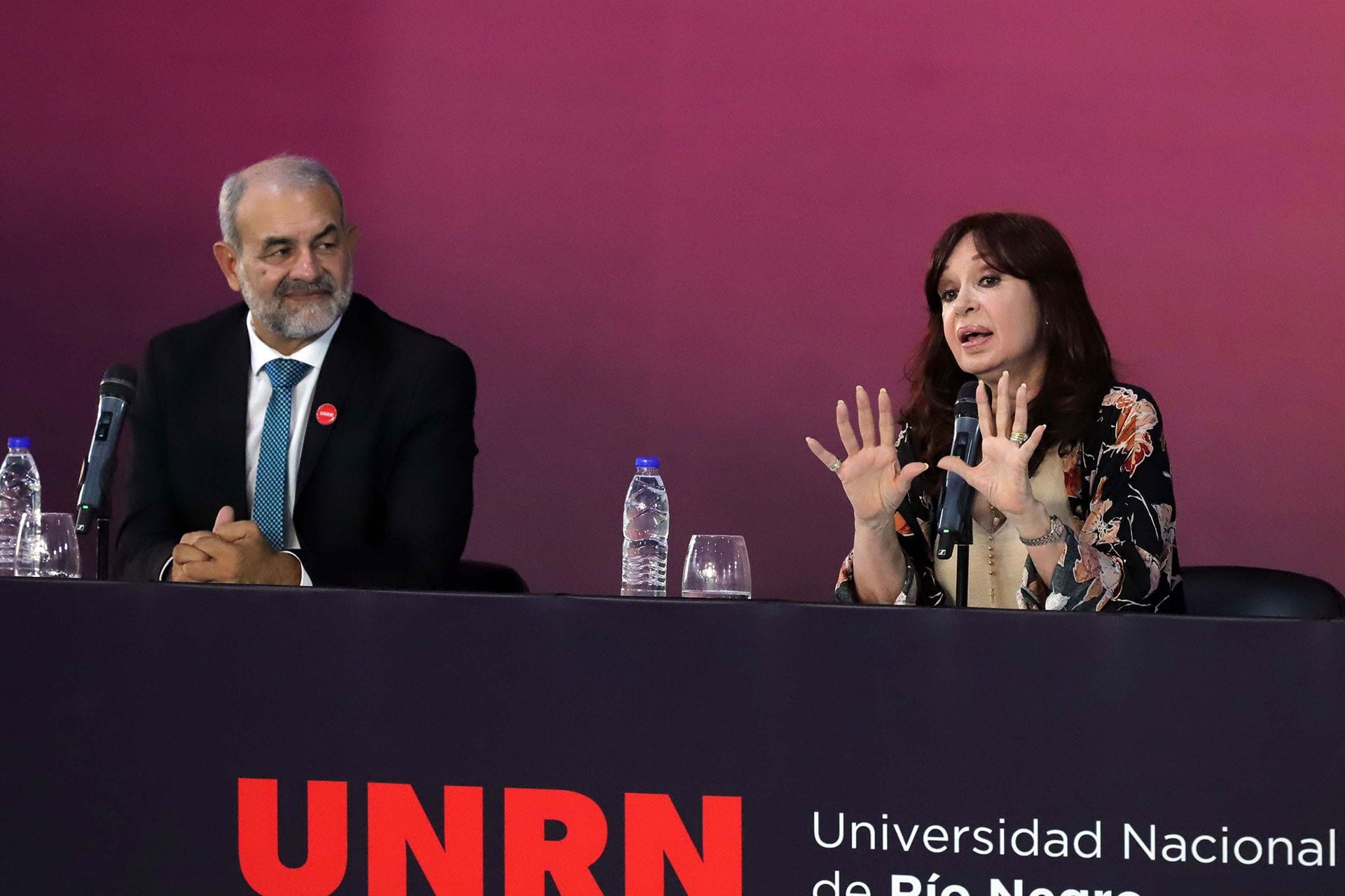 Cristina Fernández de Kirchner en Rio Negro