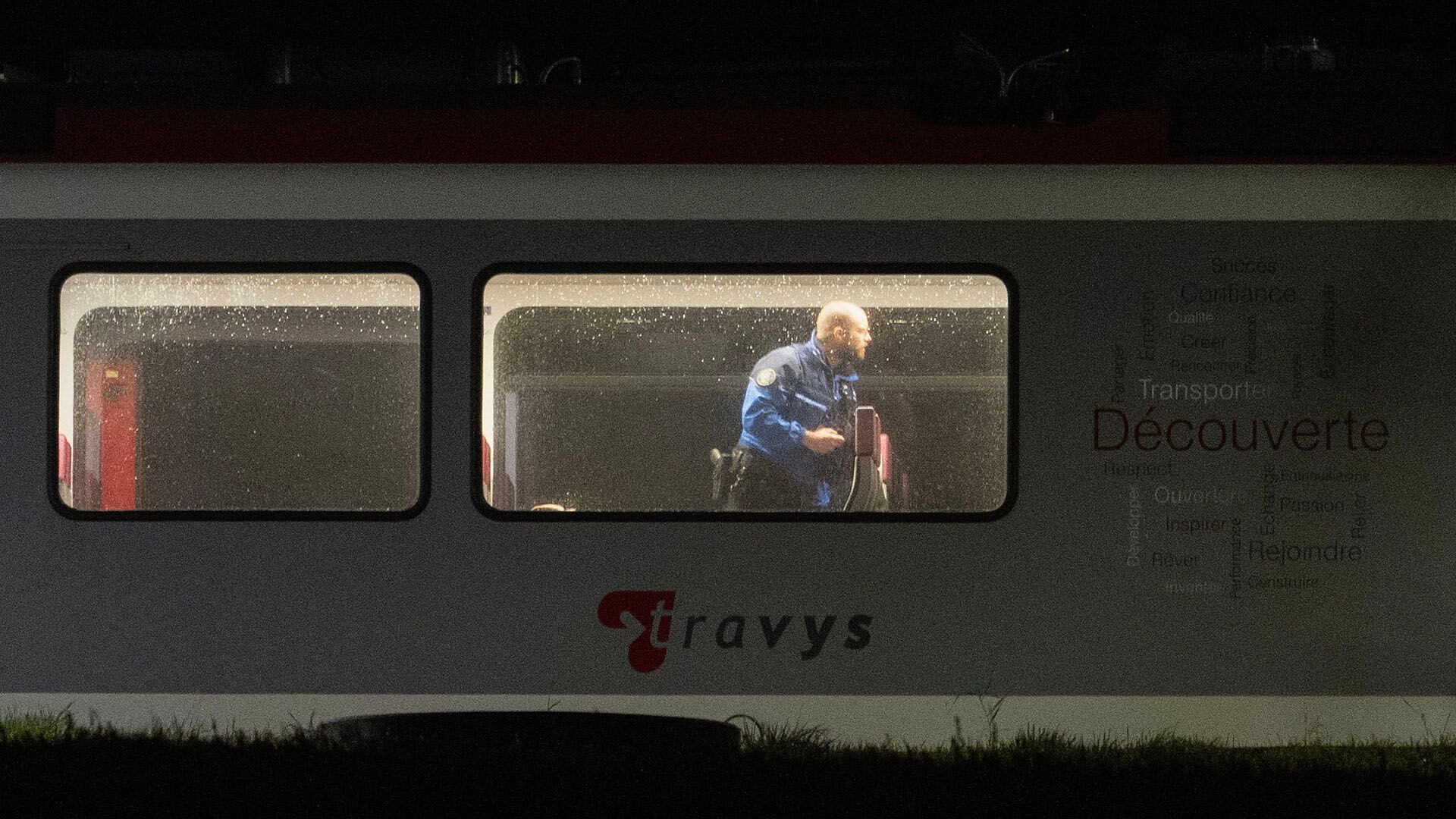 Toma de rehenes en un tren de Suiza portada