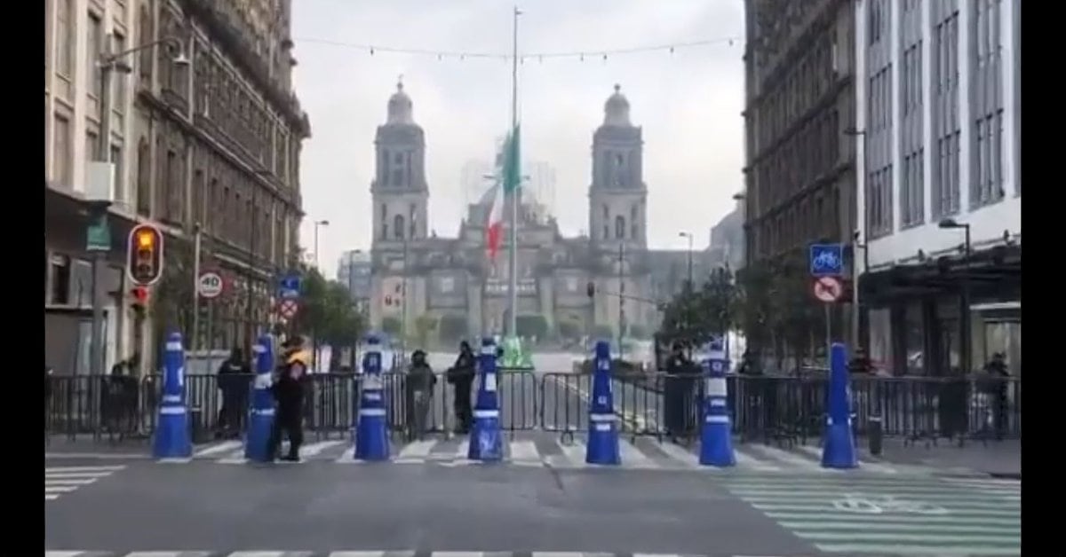 Why did they close the CDMX Zócalo a few hours before the June 6 elections?
