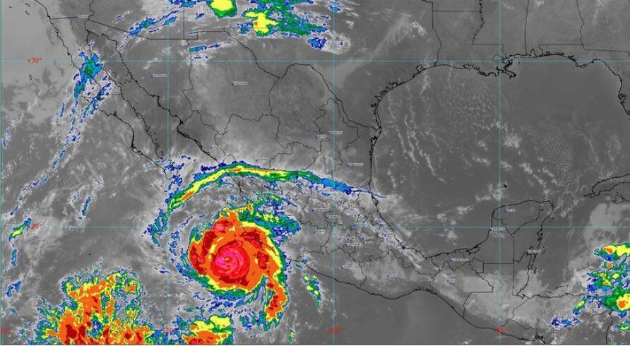 Clima en México y paso de “Roslyn” este 21 de octubre de 2022. Foto: Conagua Clima