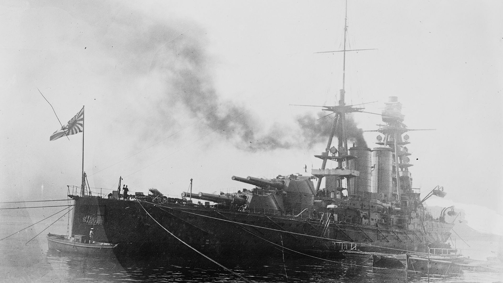 El bombardeo sobre Pearl Harbor y la entrada de EEUU en la segunda guerra mundial detuvieron "el desfile del progreso" de los Futurliners. En la imagen, el Nagato, buque insignia del ataque
(Photo by Buyenlarge/Getty Images)