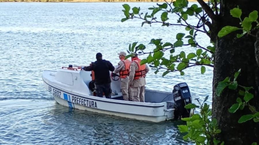 Búsqueda de Valentina Balanzani Núñez en Río Negro (Foto: policía de Río Negro)