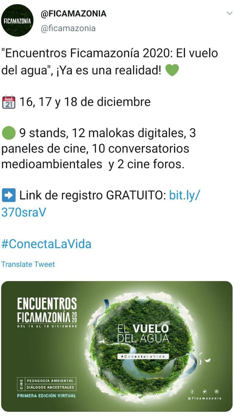 Fincamazonía Un Festival Virtual Que Lo Transportará A Lo Más Profundo Del Amazonas Infobae 4205