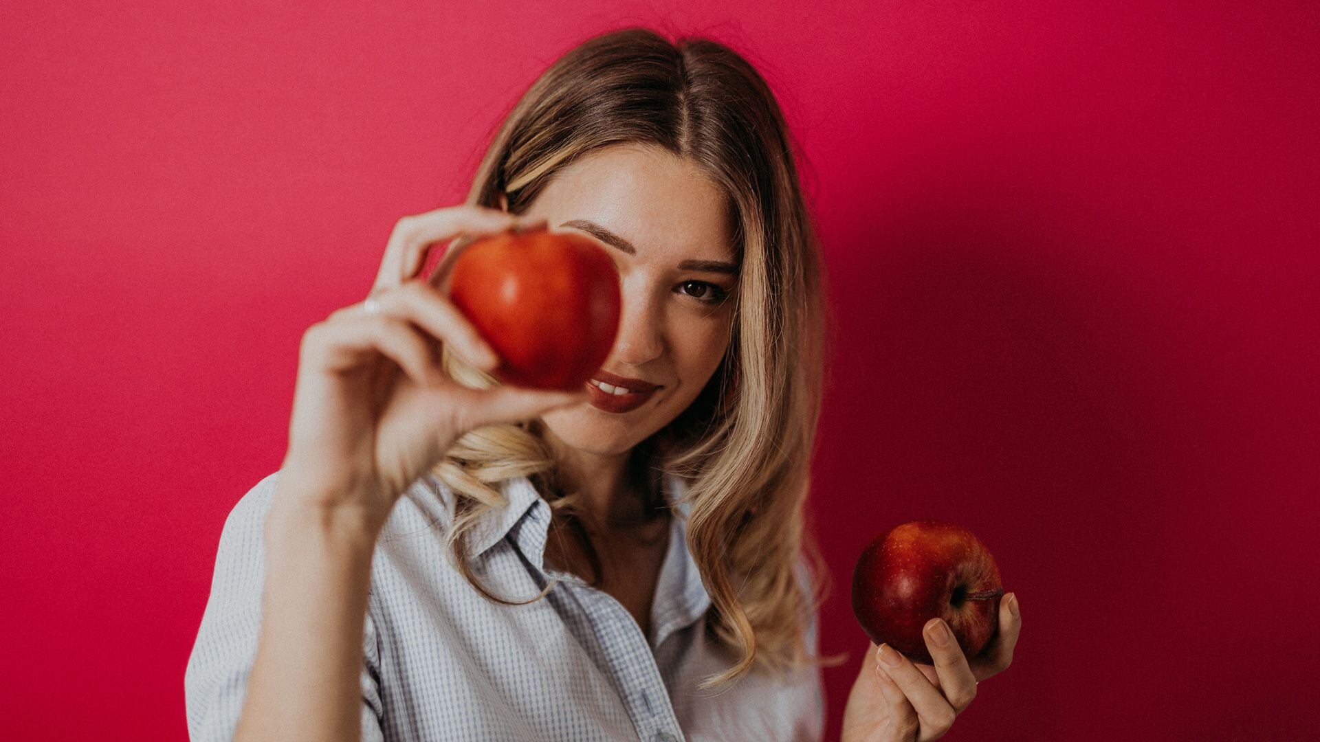 Comer manzana