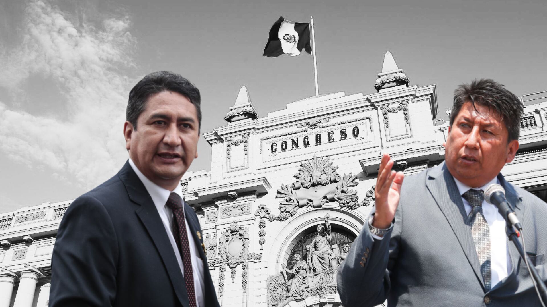 Perú Libre defiende oficialmente su postulación a la Mesa Directiva junto a Fuerza Popular. (Composición Infobae)