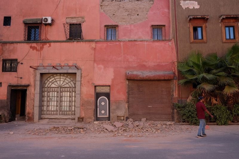 Al menos 2.122 personas han muerto y 2.421 han resultado heridas como consecuencia del terremoto que sacudió en la noche del viernes al sábado la región del Alto Atlas, cerca de Marrakech (Jana Meerman/vía REUTERS)