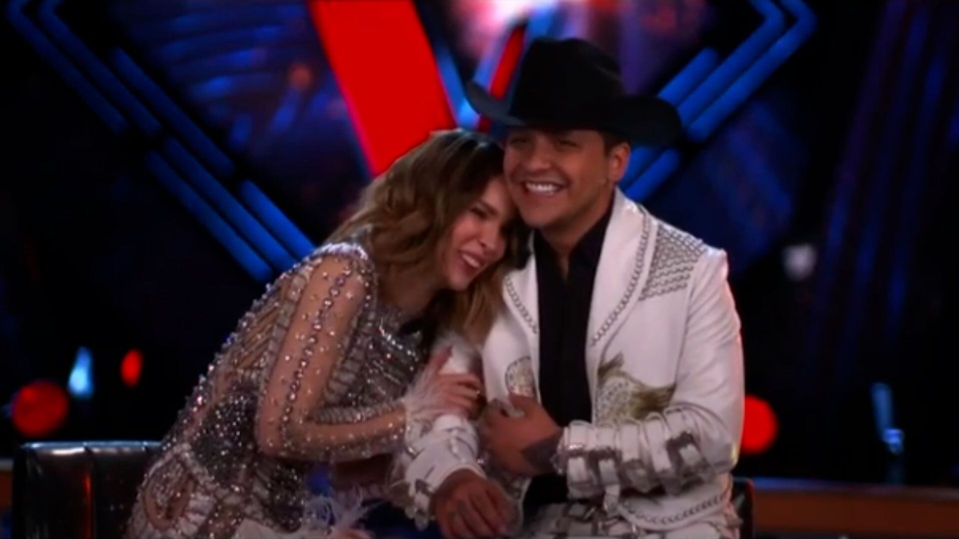 La primera actuación de Belinda y Christian Nodal en "La Voz México", tras revelar su noviazgo