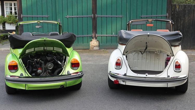Diferencia sustancial con el viejo Beetle: el motor será delantero y no estará en la parte trasera