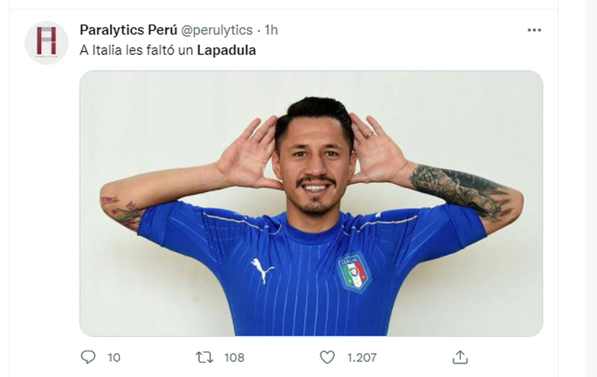 Gianluca Lapadula, the reactions after the elimination of Italy from the World Cup.