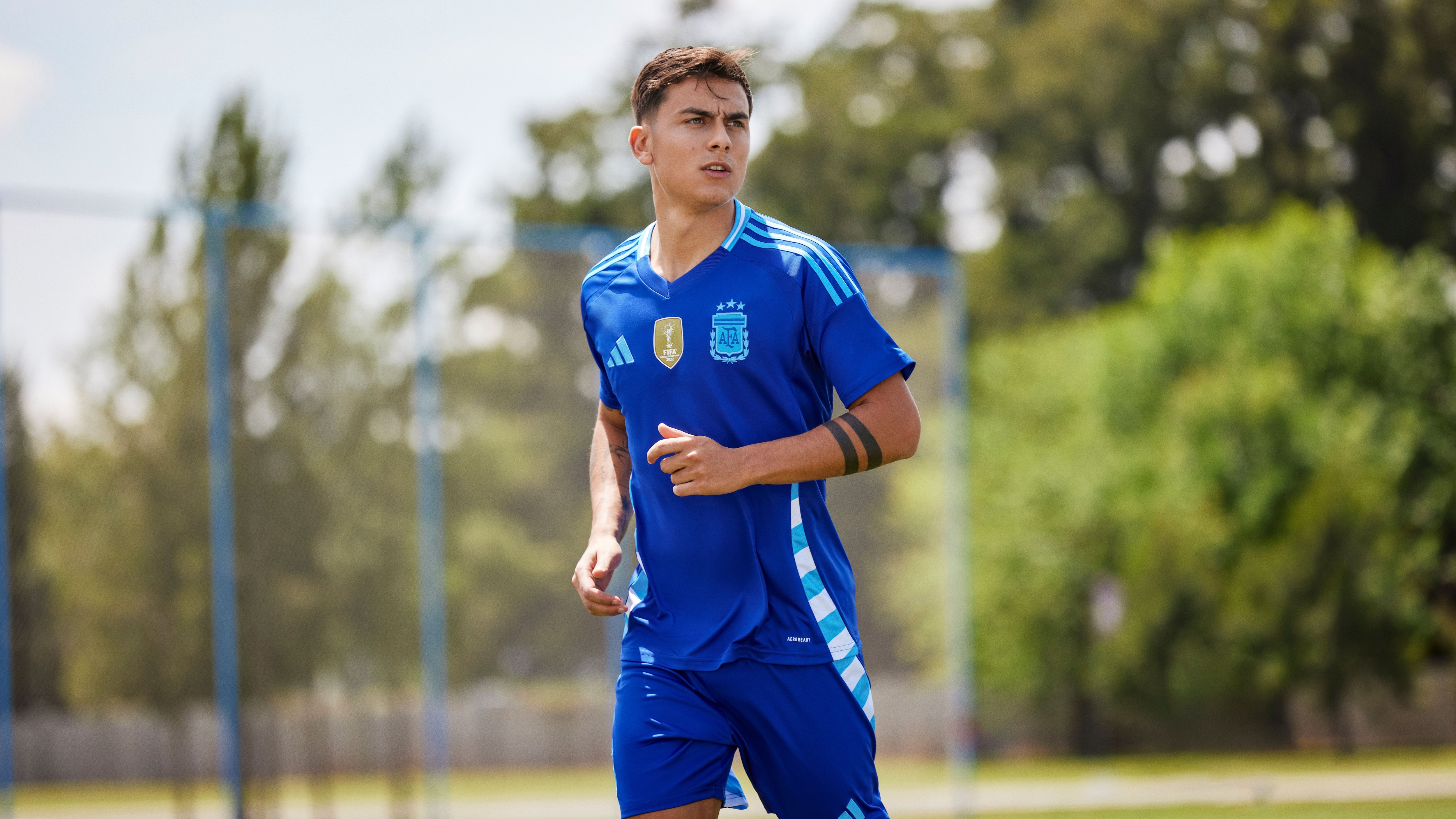 La presentación de las nuevas camisetas de la Selección