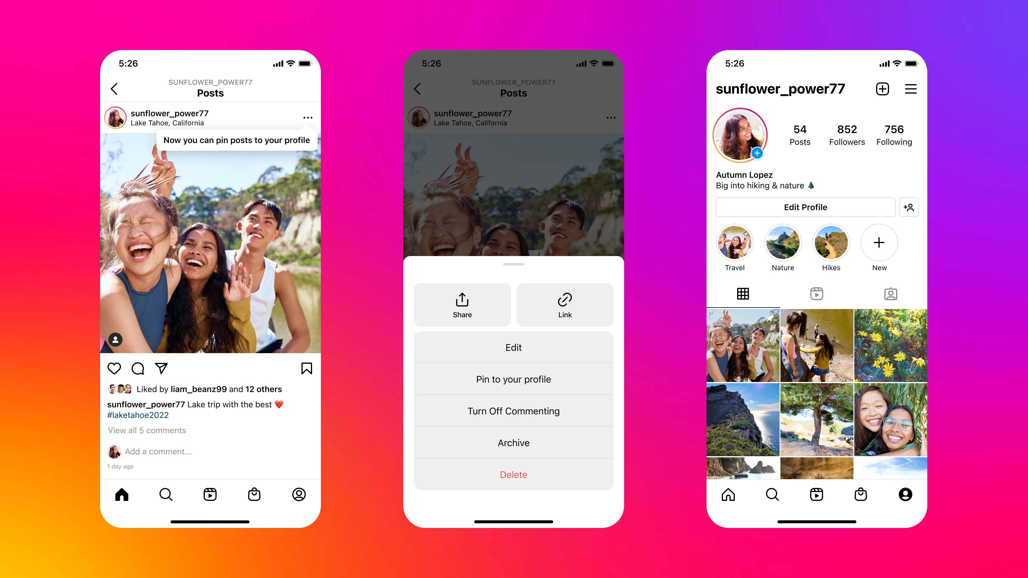 Instagram Trae Cambios Fijar Hasta 3 Publicaciones Al Inicio Del Perfil Infobae 2901