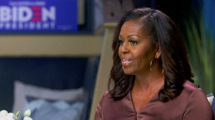 Michelle Obama durante la convención demócrata virtual. 2020 Democratic National Convention/POOL via REUTERS 