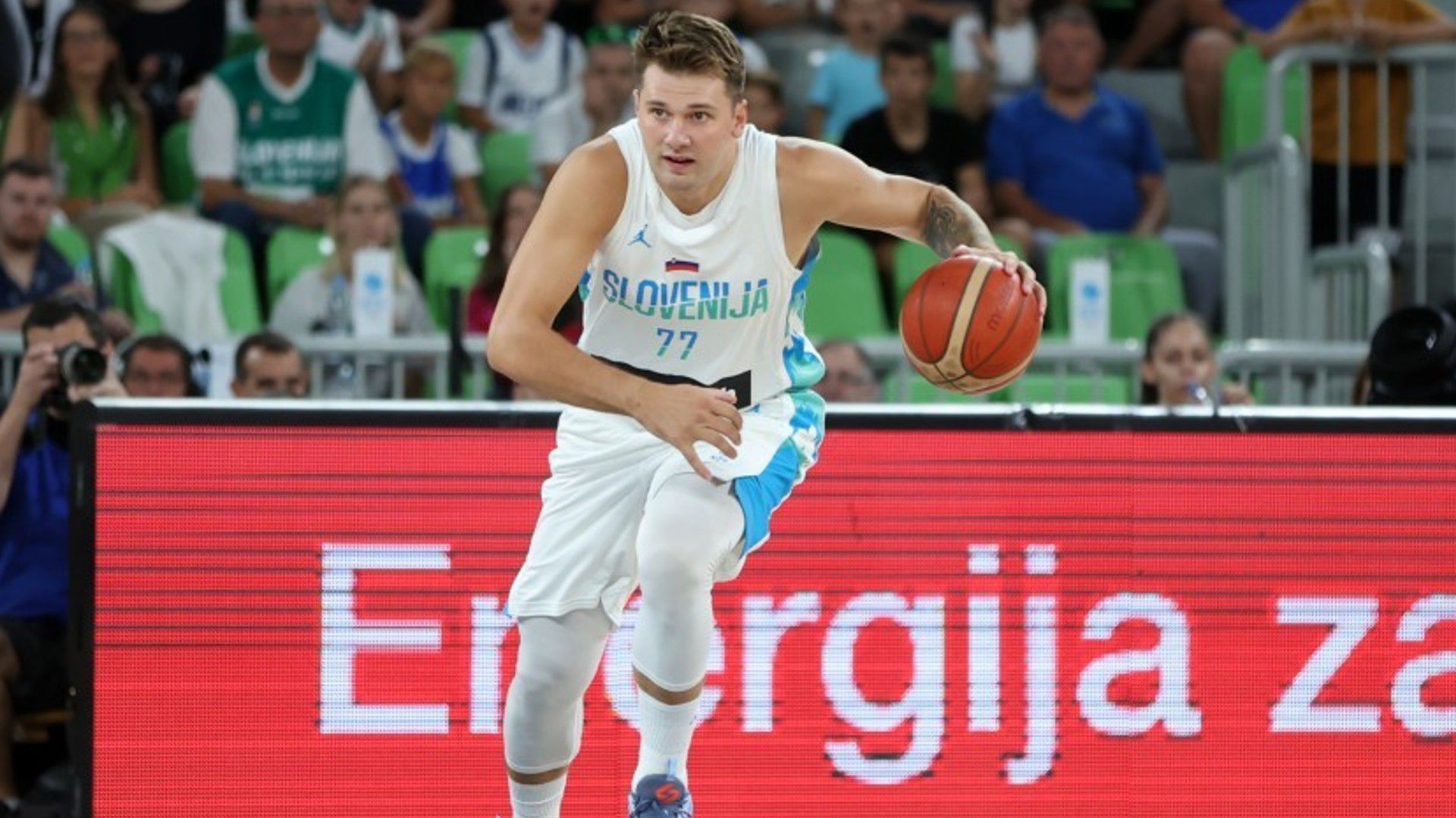 Luka Doncic, el esloveno es la gran figura del mu dial. (Crédito: https://www.kzs.si/)