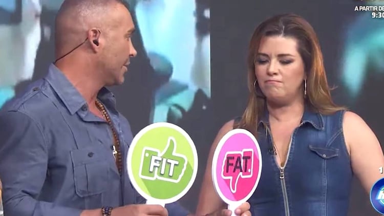 Alicia Machado se identificó como “fat” (Foto: Captura de pantalla)