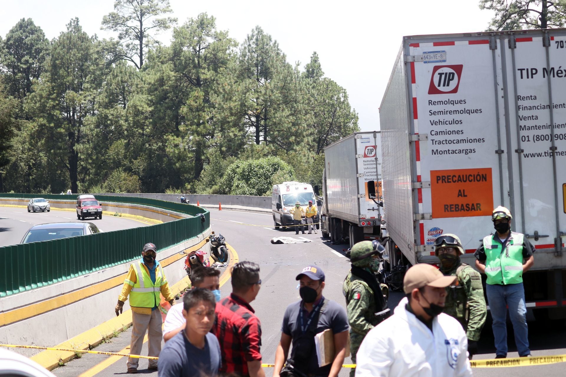 México - Cuernavaca - Accidente - Carretera