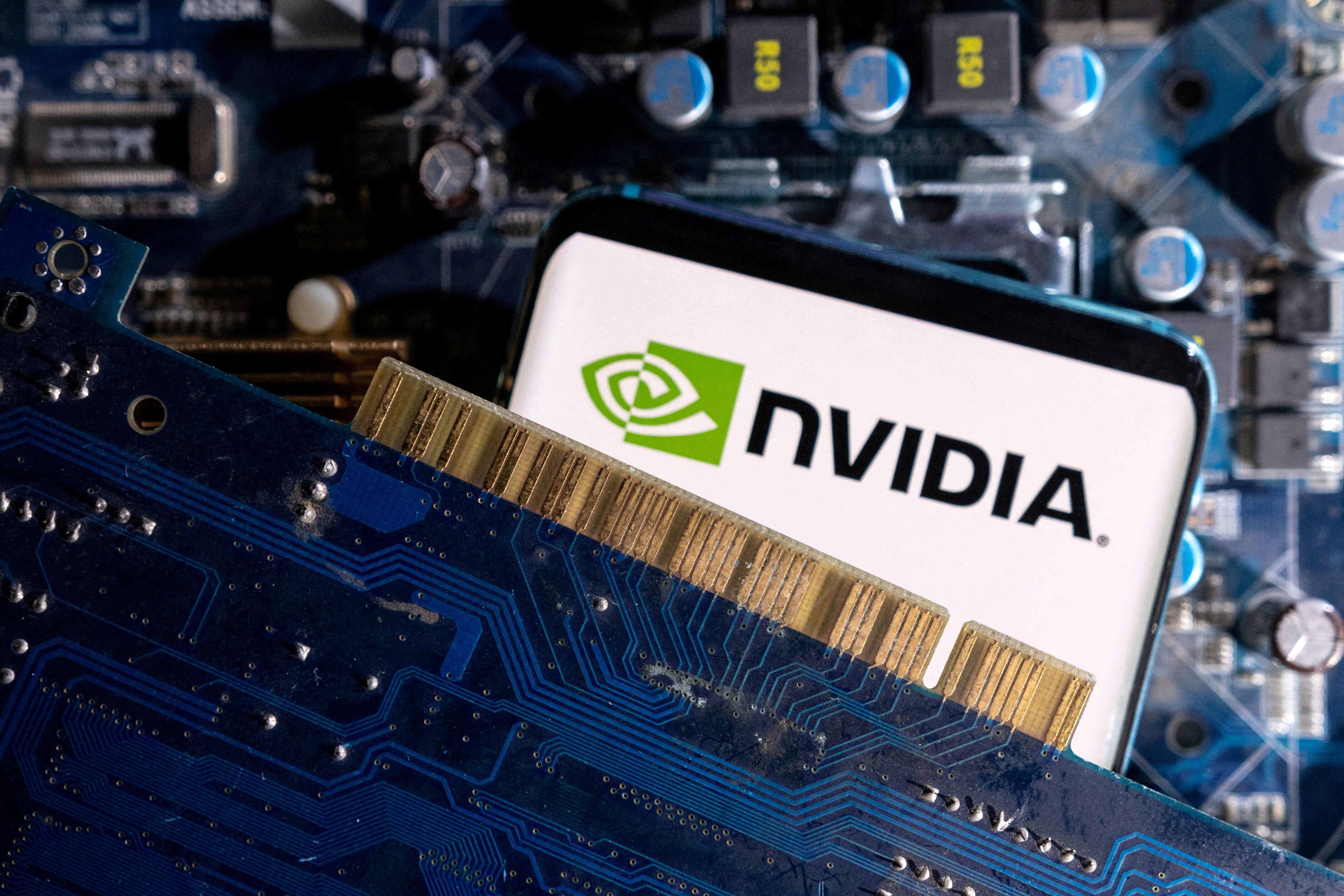 Este suceso de Nvidia se debe a sus desarrollos de dispositivos con Inteligencia artificial. REUTERS/Dado Ruvic/Illustration/File Photo