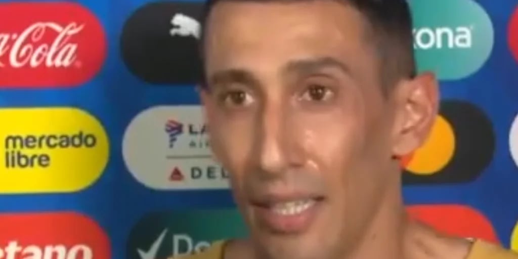 Ángel Di María reveló cuál fue la frase que Messi le dedicó en la arenga previa al triunfo ante Canadá y lo emocionó