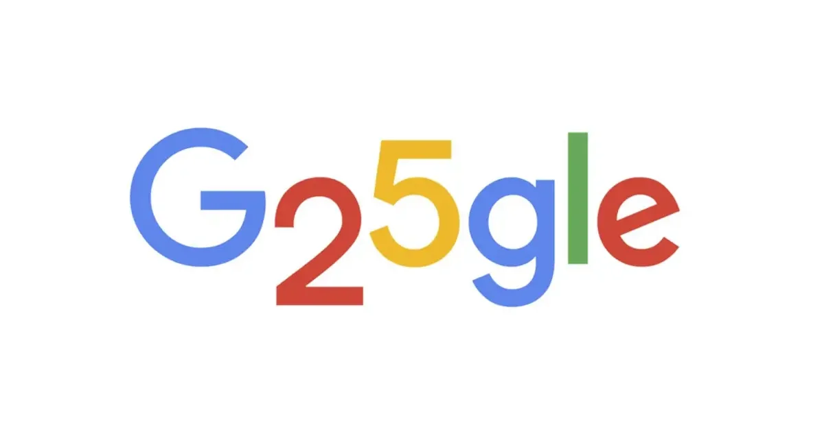 Google cumple 25 años: así ha evolucionado su logotipo desde su lanzamiento
