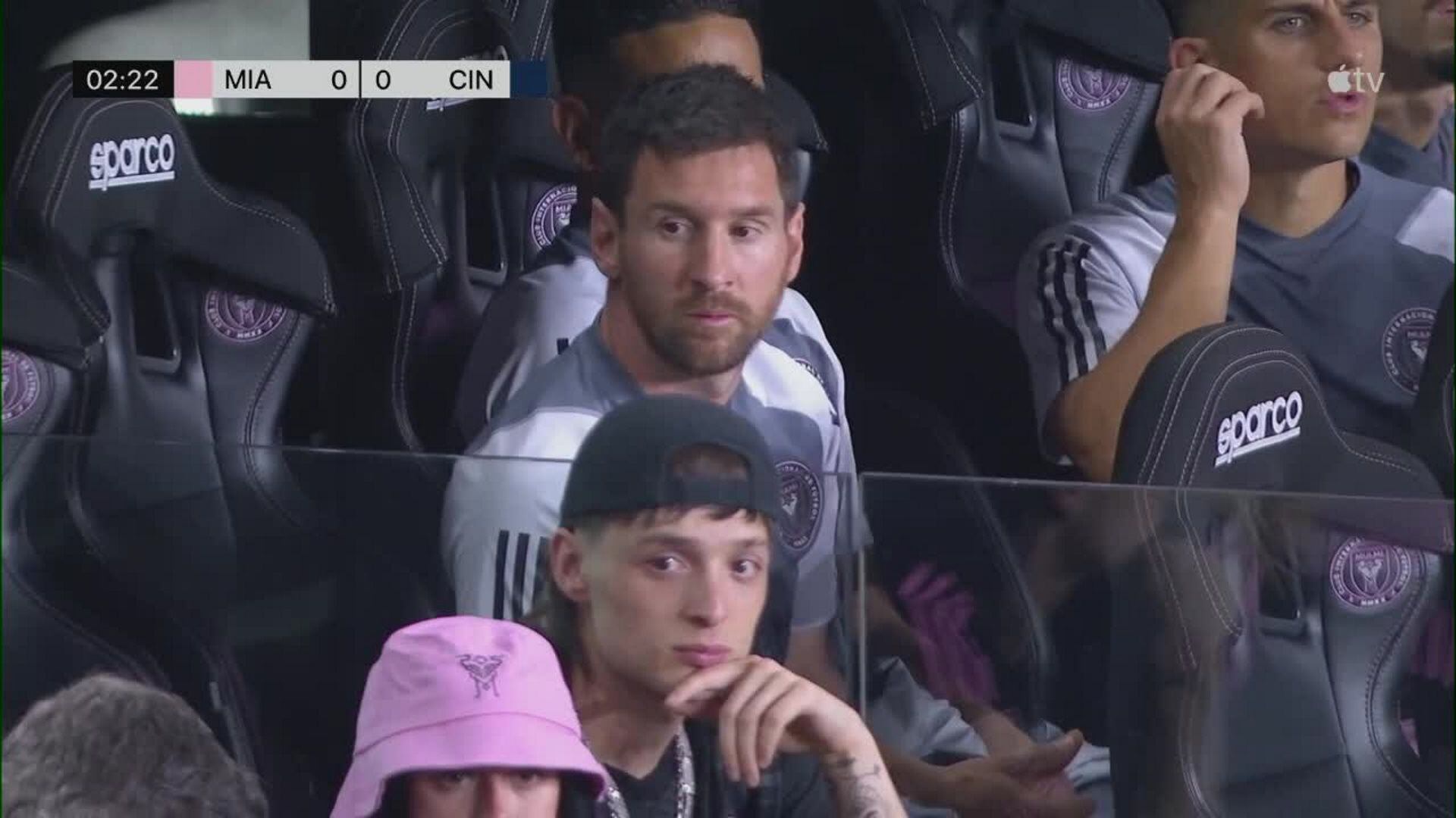 Messi suplente captura Inter Miami