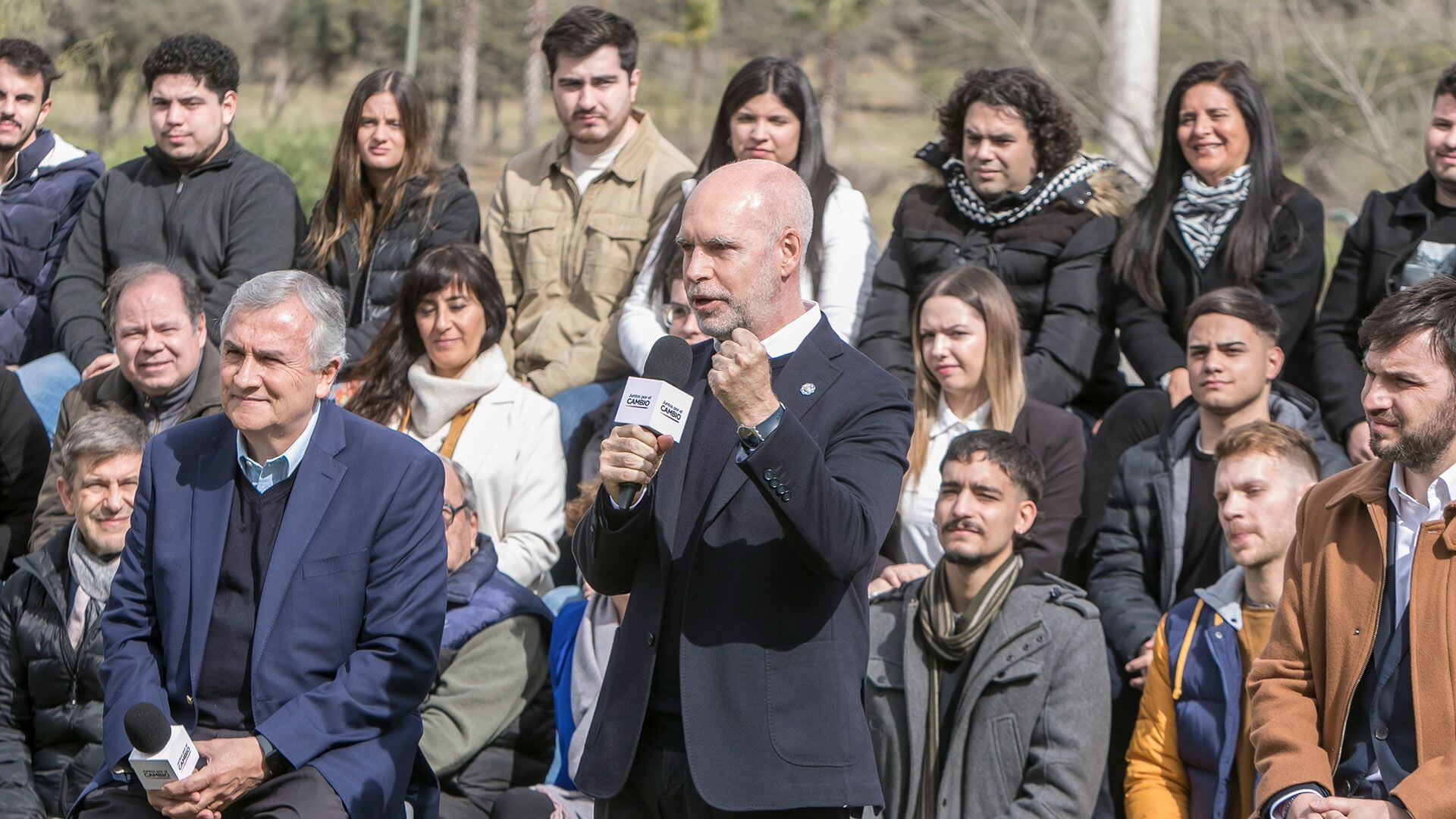 La fórmula Larreta-Morales competirá el domingo en la interna de Juntos por el Cambio (Foto: Mario Sar)