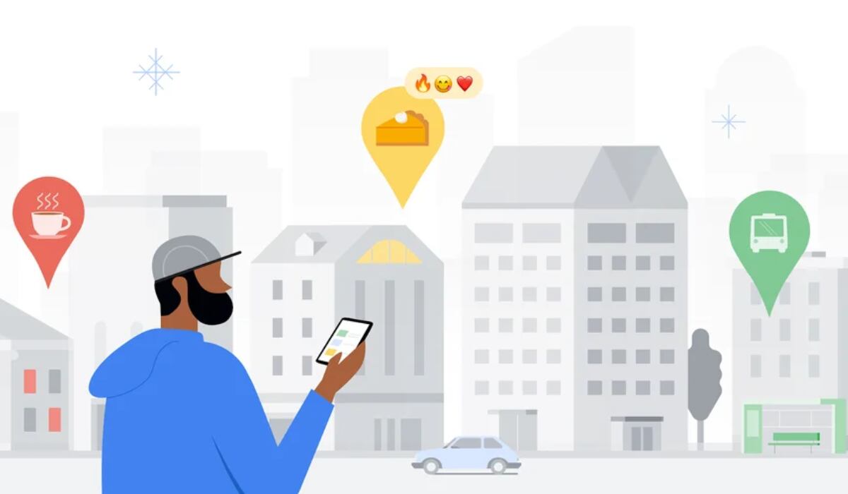 Google Maps se actualiza con indicaciones de tránsito mejoradas, reacciones emoji y listas colaborativas. (Google)