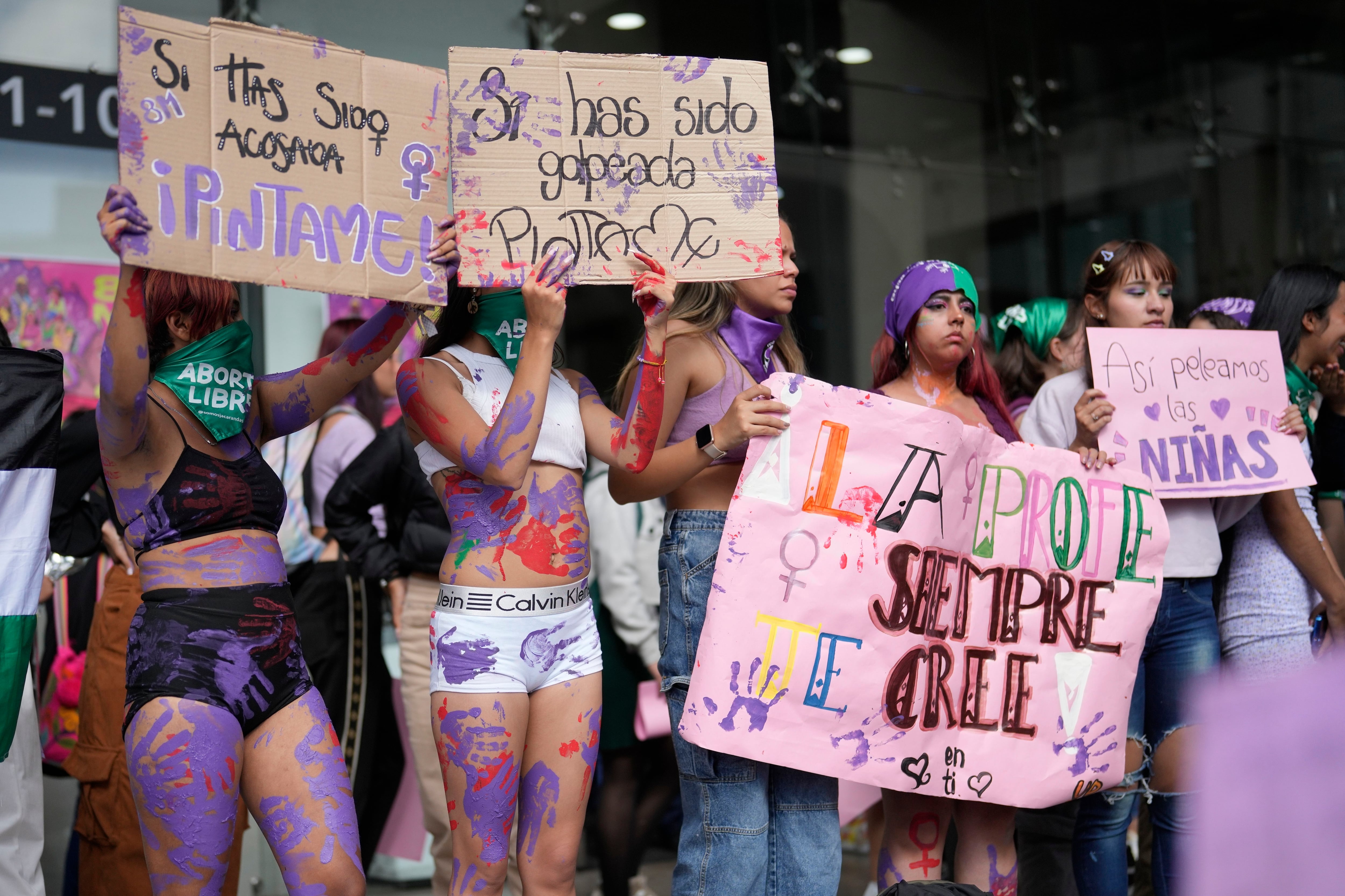 La atención de la violencia de género es una de las prioridades de la Defensoría del Pueblo - crédito AP Foto/Fernando Vergara