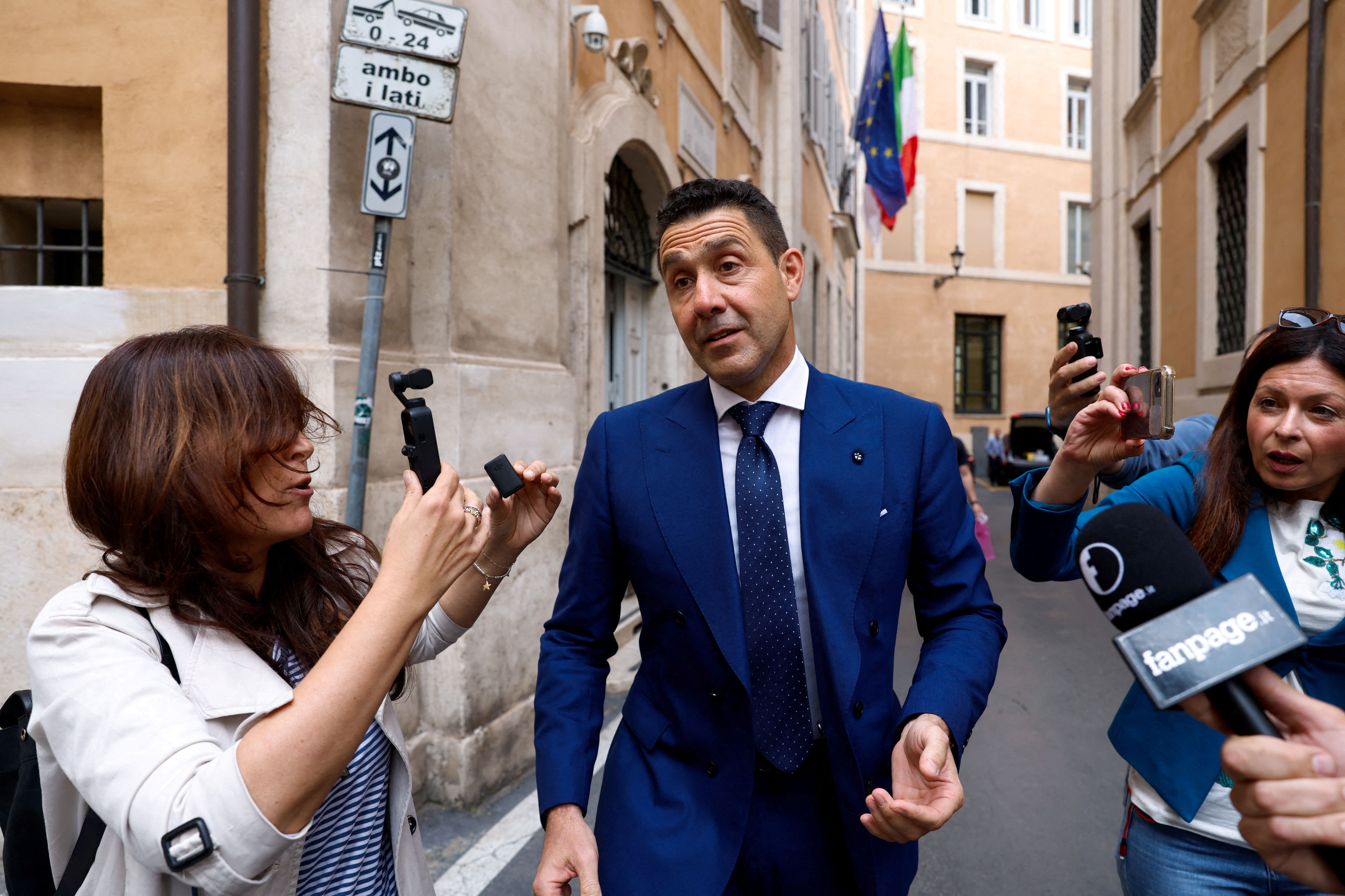 Matteo Salvini, vicepresidente italiano y líder del partido Liga (REUTERS/Remo Casilli)