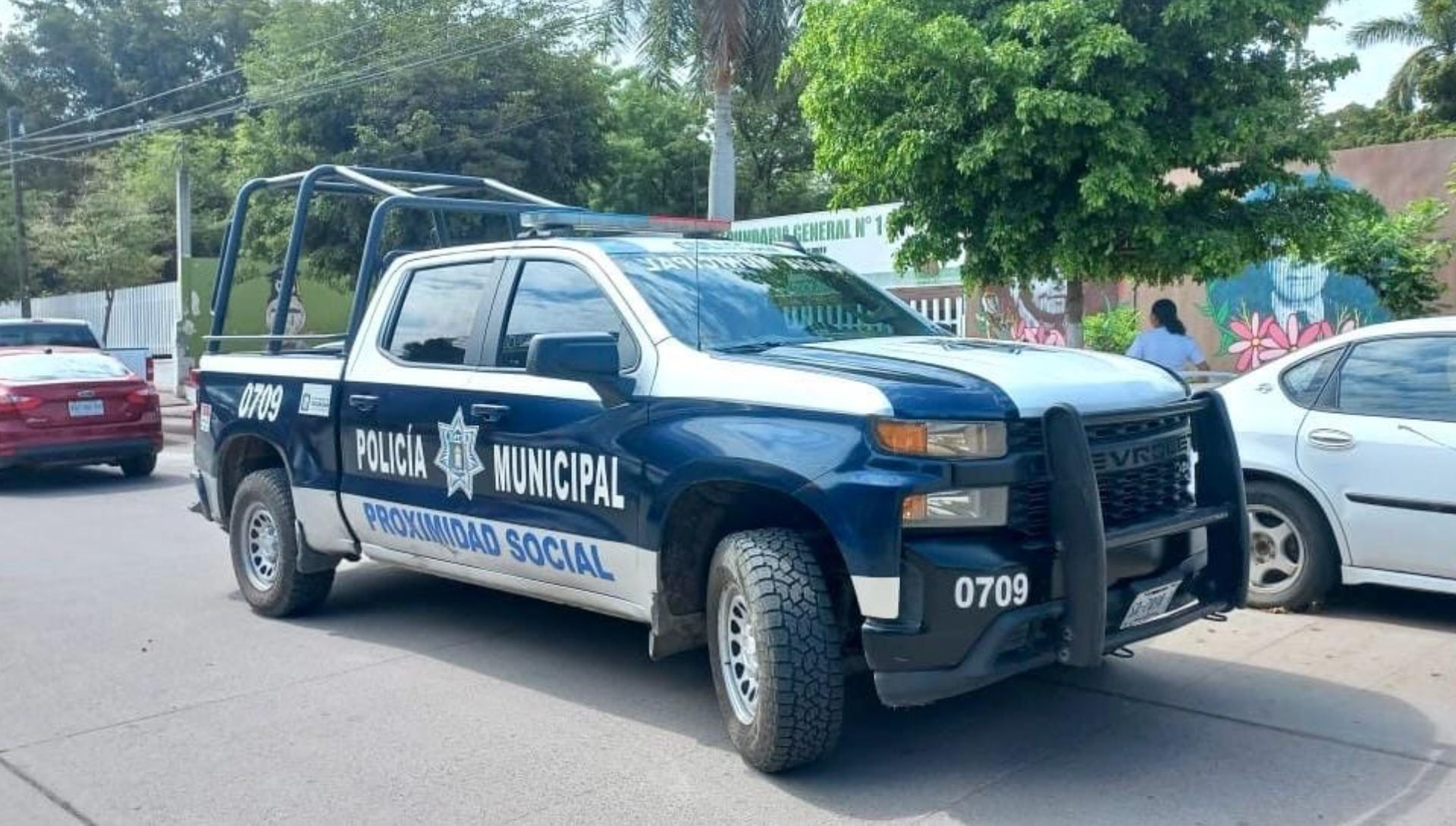 Secretaría de Seguridad Pública y Tránsito Municipal Culiacán niega desalojo por llamadas de amenaza.