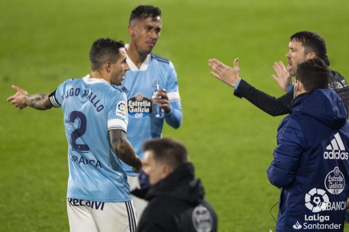 Tapia y Coudet tienen una buena relación en el Celta. (Foto: LaLiga)