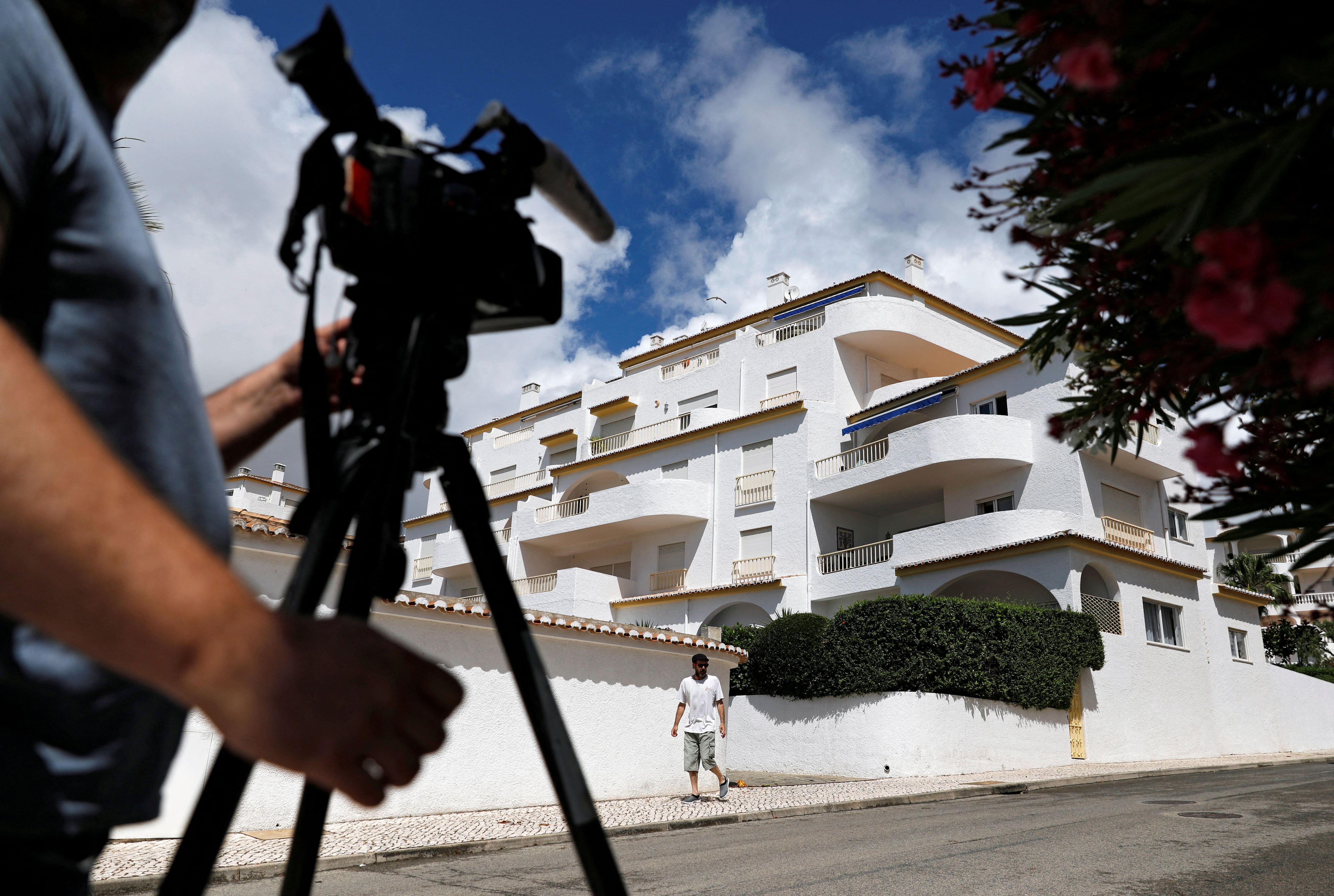 El lugar donde desapareció Madeleine McCann, de tres años, en 2007, en Praia da Luz (REUTERS/Rafael Marchante/Archivo)