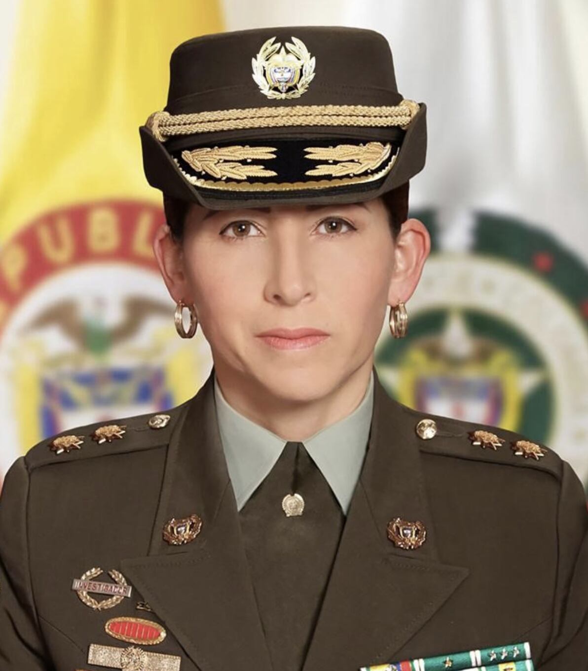 La Brigadier General Sandra Patricia Hernández Garzón fue la primera mujer en ser inspectora General de la Policía Nacional - crédito Policía Nacional/sitio web