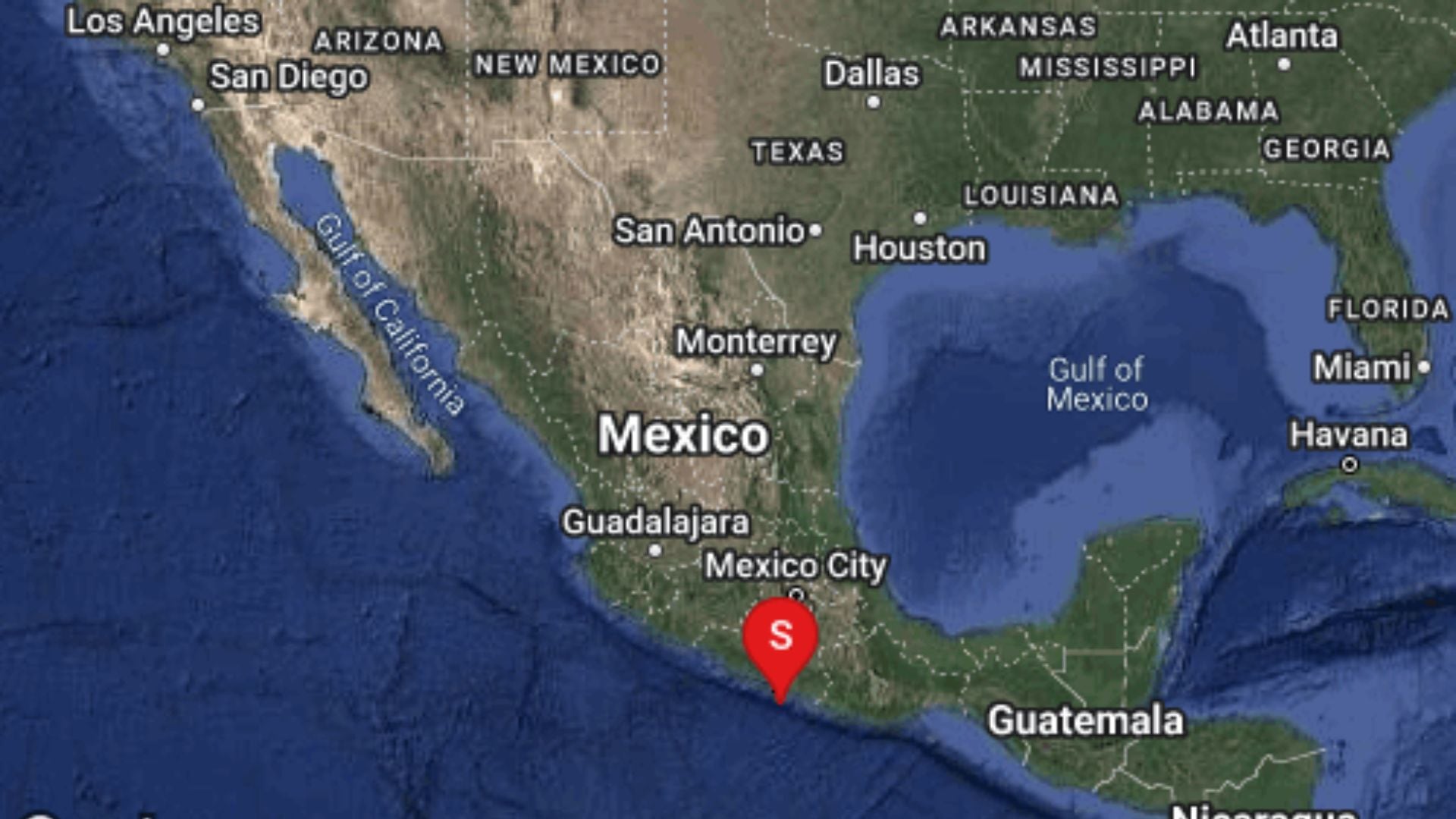 Se percibe un sismo en la CDMX, epicentro en Guerrero (X/ @SismologicoMX)