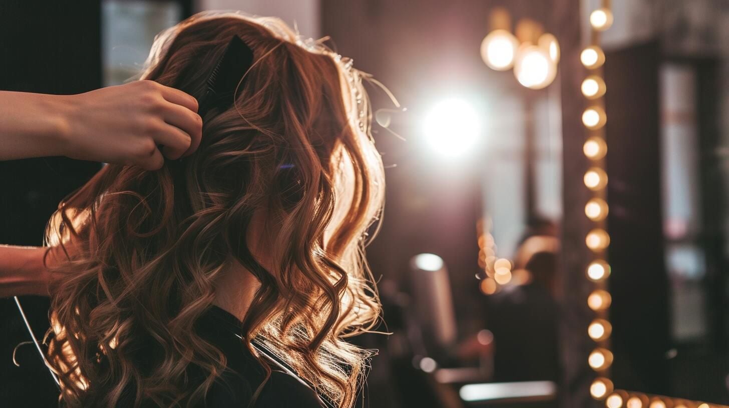 Mujer experimenta un corte de pelo vanguardista en un salón de belleza, guiada por una estilista experta. La transformación refleja cuidado, moda y estética de última tendencia. Descubre nuevas posibilidades para tu look. (Imagen Ilustrativa Infobae)