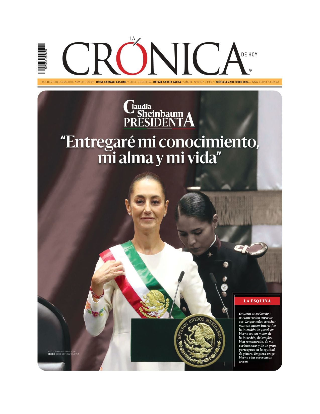 Fue recibida con distintos enfoques en las principales publicaciones del país; resaltaron que la presidenta gobernará para todos

Crédito: https://comunicacion.diputados.gob.mx/