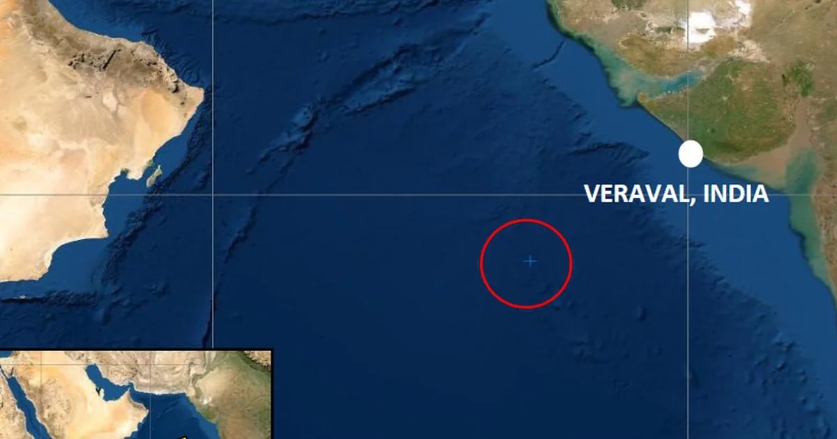 The Pentagon confirmed that an Iranian drone struck a merchant ship near India.